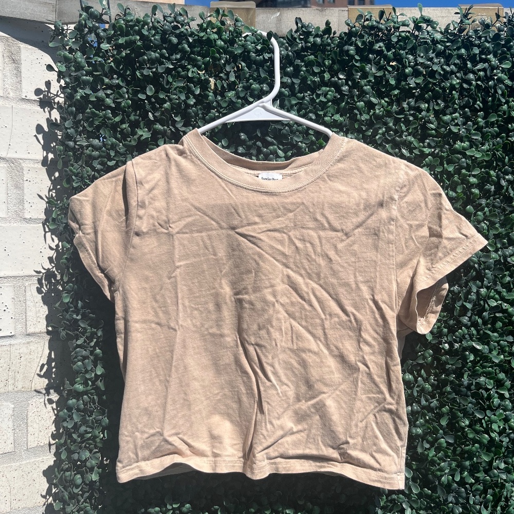 Aritzia Sunday best cropped top!